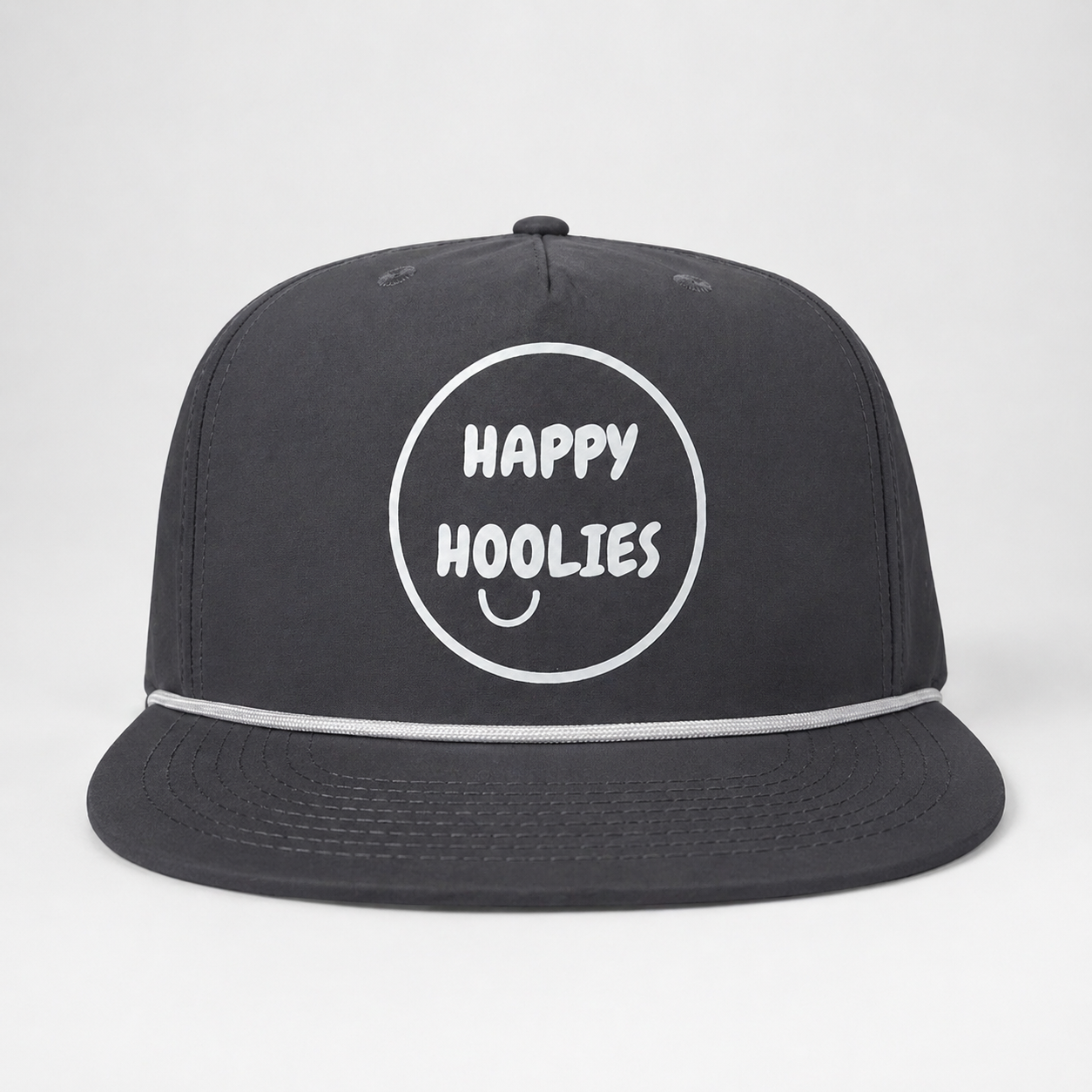 Happy Hoolies Performance Rope Hat – Gray